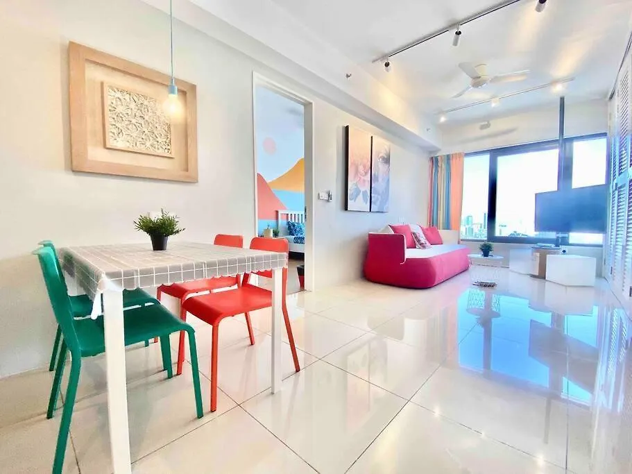Tropicana 218 Macalister #Wondercolor #Infinity Pool #Georgetown #5Pax #2Br 2Bath #1King 1Queen 1Single #Quality Well Maintained #Private Host George Town
