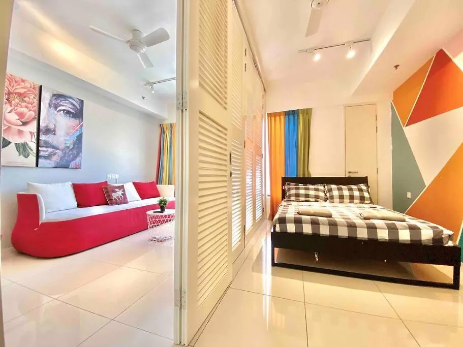 Apartment Tropicana 218 Macalister #Wondercolor #Infinity Pool #Georgetown #5Pax #2Br 2Bath #1King 1Queen 1Single #Quality Well Maintained #Private Host